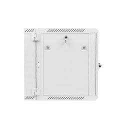 RACK CABINET 19" DOUBLE-SECTION WALL-MOUNT 12U/600X600 (FLAT PACK) GREY LANBERG