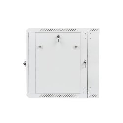 RACK CABINET 19" DOUBLE-SECTION WALL-MOUNT 12U/600X600 (FLAT PACK) GREY LANBERG