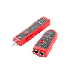 NETWORK LAN TESTER RJ45, RJ12, RJ11, COAXIAL CABLE WITH WIRE TRACKER AND IDENTIFIER LANBERG