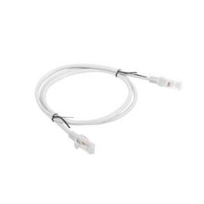 PATCHCORD CAT.5E UTP 1M GREY FLUKE PASSED LANBERG