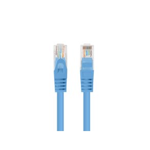 PATCHCORD CAT.5E UTP 0.25M BLUE FLUKE PASSED LANBERG