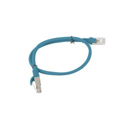 PATCHCORD CAT.5E UTP 0.5M BLUE FLUKE PASSED LANBERG