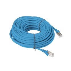 PATCHCORD CAT.5E UTP 20M BLUE FLUKE PASSED LANBERG