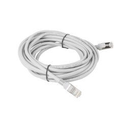 PATCHCORD CAT.5E FTP 5M GREY FLUKE PASSED LANBERG