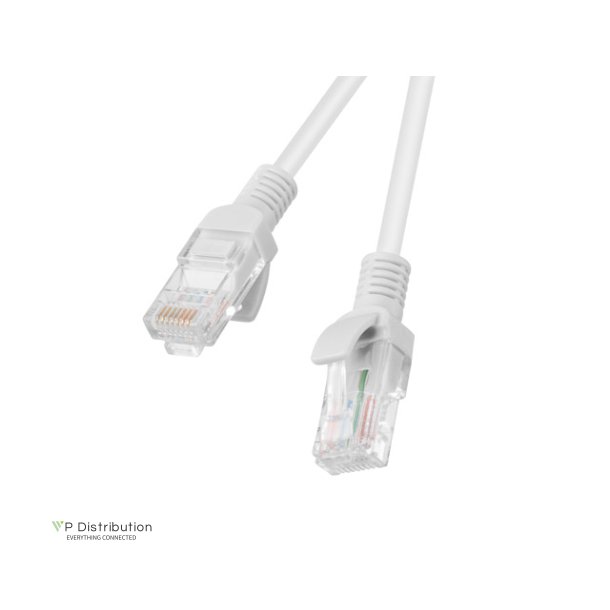 PATCHCORD CAT.6 UTP 1.5M GREY FLUKE PASSED LANBERG