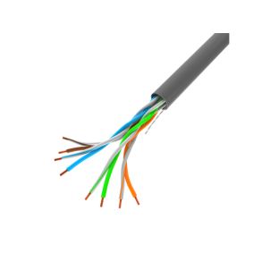 LAN CABLE 100MB/S 305M SOLID CCA GREY LANBERG