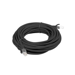 PATCHCORD CAT.5E UTP 5M BLACK FLUKE PASSED LANBERG