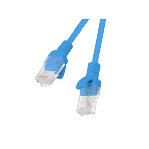 PATCHCORD CAT.6 UTP 1M BLUE FLUKE PASSED LANBERG