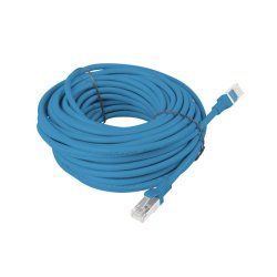 PATCHCORD CAT.6 UTP 15M BLUE FLUKE PASSED LANBERG