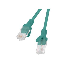 PATCHCORD CAT.6 UTP 1.5M GREEN FLUKE PASSED LANBERG