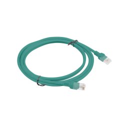 PATCHCORD CAT.6 UTP 2M GREEN FLUKE PASSED LANBERG