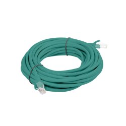 PATCHCORD CAT.6 UTP 20M GREEN FLUKE PASSED LANBERG