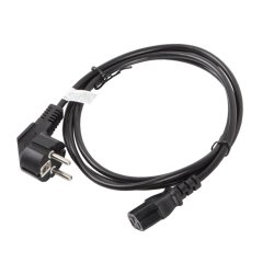 CEE 7/7->IEC 320 C13 POWER CORD 1.8M BLACK LANBERG