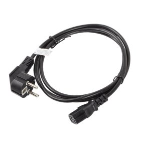 CEE 7/7->IEC 320 C13 POWER CORD 1.8M BLACK LANBERG