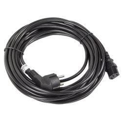 CEE 7/7->IEC 320 C13 POWER CORD 10M VDE BLACK LANBERG