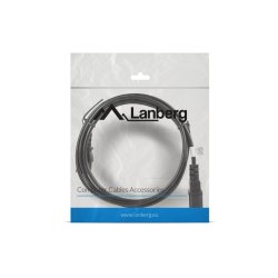 IEC 320 C13->C14 CABLE 1.8M VDE BLACK LANBERG