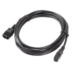 IEC 320 C13->C14 CABLE 5M VDE BLACK LANBERG