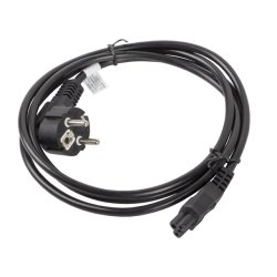 CEE 7/7 (MICKEY)->IEC 320 C5 POWER CORD 1.8M VDE BLACK LANBERG