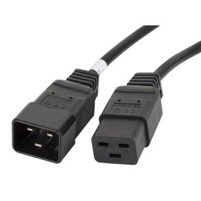 IEC 320 C19->C20 CABLE 1.8M VDE BLACK LANBERG