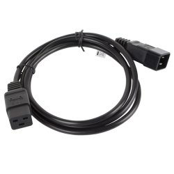 IEC 320 C19->C20 CABLE 1.8M VDE BLACK LANBERG
