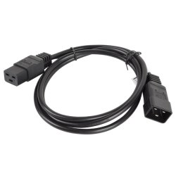 IEC 320 C19->C20 CABLE 1.8M VDE BLACK LANBERG