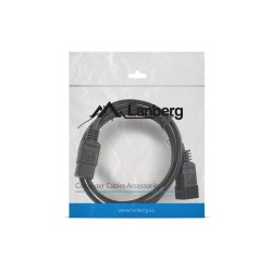 IEC 320 C19->C20 CABLE 1.8M VDE BLACK LANBERG