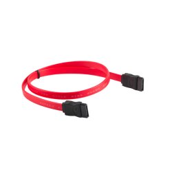 SATA DATA III (6GB/S) F/F CABLE 50CM RED LANBERG