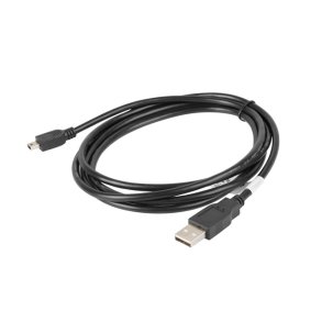 USB MINI(M)->USB-A(M) 2.0 CABLE 1.8M BLACK (CANON) LANBERG