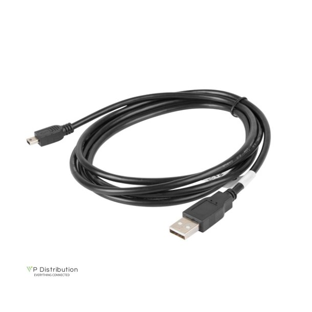 USB MINI(M)->USB-A(M) 2.0 CABLE 1.8M BLACK (CANON) LANBERG