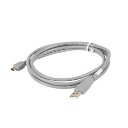 USB MINI(M)->USB-A(M) 2.0 CABLE 1.8M GREY (CANON) LANBERG