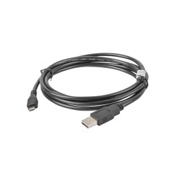 USB MICRO(M)->USB-A(M) 2.0 CABLE 1.8M BLACK LANBERG