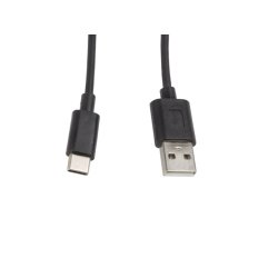 USB-C(M)->USB-A(M) 2.0 CABLE 1M BLACK LANBERG