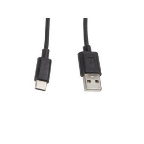 USB-C(M)->USB-A(M) 2.0 CABLE 1M BLACK LANBERG