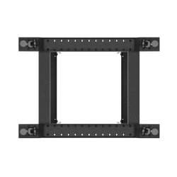 OPEN RACK 19" 22U 600X800 BLACK LANBERG V2