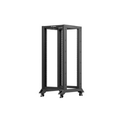 OPEN RACK 19" 27U 600X800 BLACK LANBERG V2