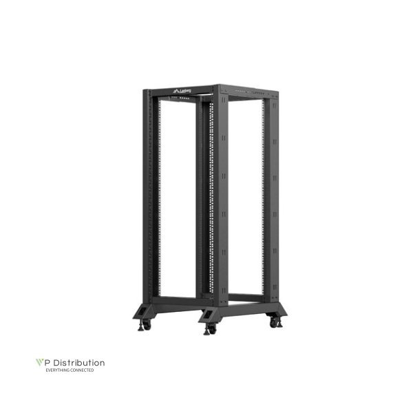 OPEN RACK 19" 27U 600X800 BLACK LANBERG V2