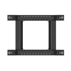 OPEN RACK 19" 42U 600X800 BLACK LANBERG V2