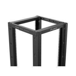 OPEN RACK 19" 42U 600X800 BLACK LANBERG V2