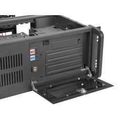RACKMOUNT SERVER CHASSIS LANBERG ATX 450/10 19"/4U