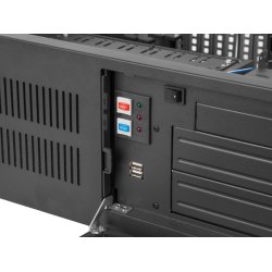 RACKMOUNT SERVER CHASSIS LANBERG ATX 450/10 19"/4U