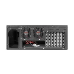 RACKMOUNT SERVER CHASSIS LANBERG ATX 450/10 19"/4U