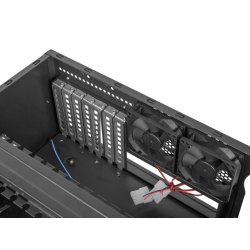 RACKMOUNT SERVER CHASSIS LANBERG ATX 450/10 19"/4U