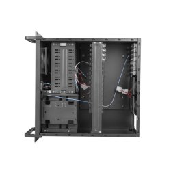 RACKMOUNT SERVER CHASSIS LANBERG ATX 450/10 19"/4U