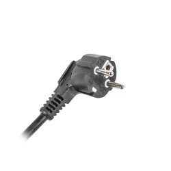 POWER DISTRIBUTION UNIT (PDU) 19" LANBERG 1U 16A 2M 7X FRENCH OUTLETS BLACK