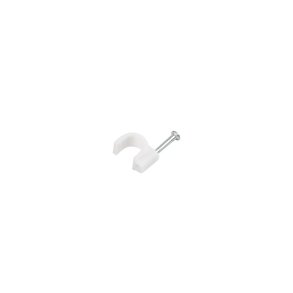 CABLE CLIPS 7MM 100PCS WHITE LANBERG