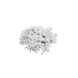 CABLE CLIPS 7MM 100PCS WHITE LANBERG