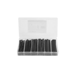 HEAT-SHRINKABLE TUBING KIT 100PCS BLACK BOX LANBERG