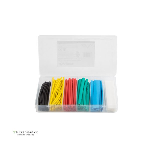 HEAT-SHRINKABLE TUBING KIT 100PCS MULTICOLOR BOX LANBERG