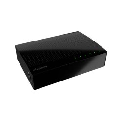 SWITCH LANBERG DSP1-1005 5X 1GB/S UNMANAGED GIGABIT ETHERNET DESKTOP 5V