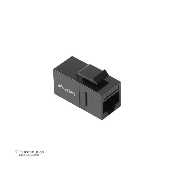 FEED-THRU KEYSTONE CONNECTOR RJ45->RJ45 CAT6 UTP LANBERG